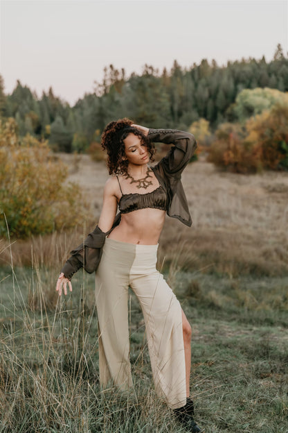 Luna Bralette - Licorice