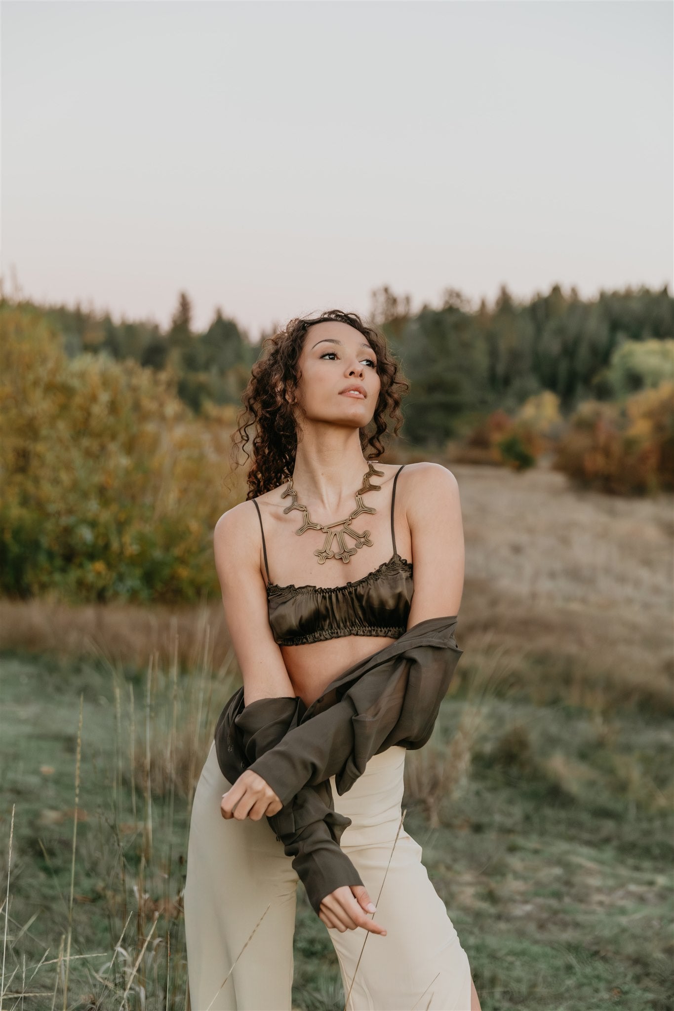 Luna Bralette - Licorice
