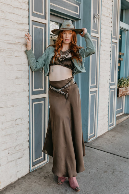 Luna Bralette - Licorice