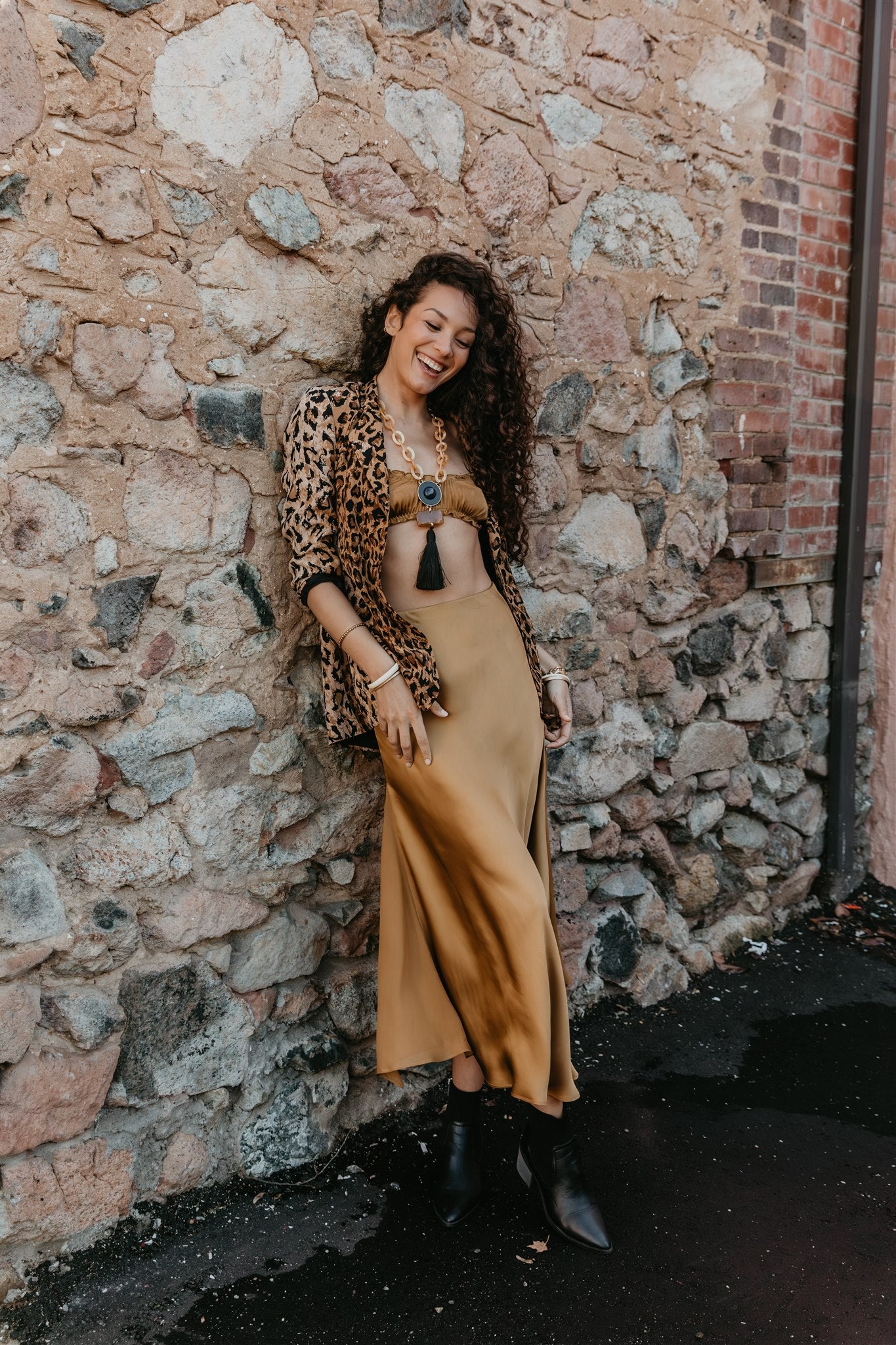 Luna Bralette - Brass